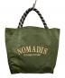 NOMADIS（ノマディス）の古着「リバーシブルトートバッグ」｜カーキ×ベージュ