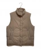 BABYLONEバビロン）の古着「ダウンベスト」｜ベージュ