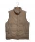 BABYLONE（バビロン）の古着「ダウンベスト」｜ベージュ