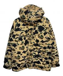 A BATHING APE（ア ベイシング エイプ）の古着「STA CAMO ダウンジャケット」｜ブラウン
