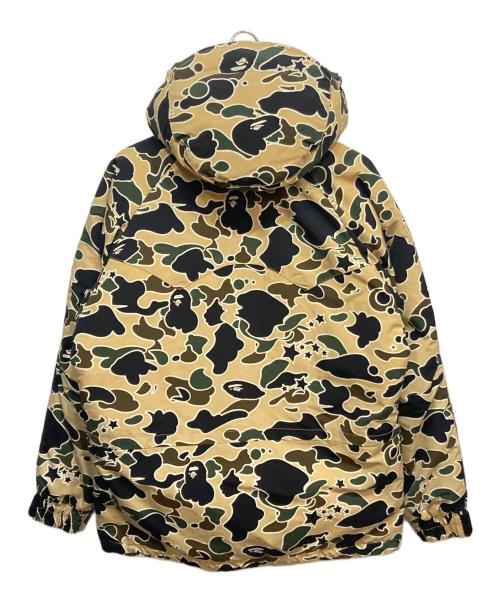 A BATHING APE（ア ベイシング エイプ）A BATHING APE (ア ベイシング エイプ) STA CAMO ダウンジャケット ブラウン サイズ:Mの古着・服飾アイテム