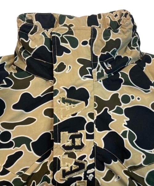A BATHING APE（ア ベイシング エイプ）A BATHING APE (ア ベイシング エイプ) STA CAMO ダウンジャケット ブラウン サイズ:Mの古着・服飾アイテム