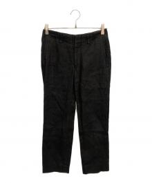 JUNYA WATANABE COMME des GARCONS（(ジュンヤワタナベ コムデギャルソン）の古着「リネン テーパード パンツ」｜ブラック