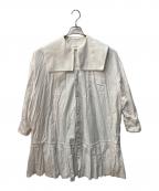COMME des GARCONS GIRLコムデギャルソンガール）の古着「Sailor shirt dress」｜ホワイト
