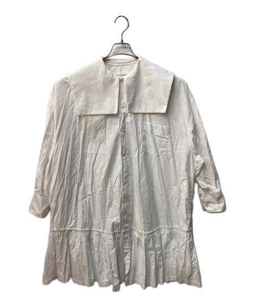 COMME des GARCONS GIRL（コムデギャルソンガール）COMME des GARCONS GIRL (コムデギャルソンガール) Sailor shirt dress ホワイト サイズ:Mの古着・服飾アイテム