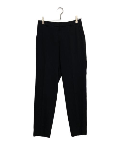 INDIVI V.A.I（インディヴィ バイ）INDIVI V.A.I (インディヴィ バイ) トリア セテート混 ストレッチ ノーカラー ジャケット セットアップ ブラック サイズ:Mの古着・服飾アイテム