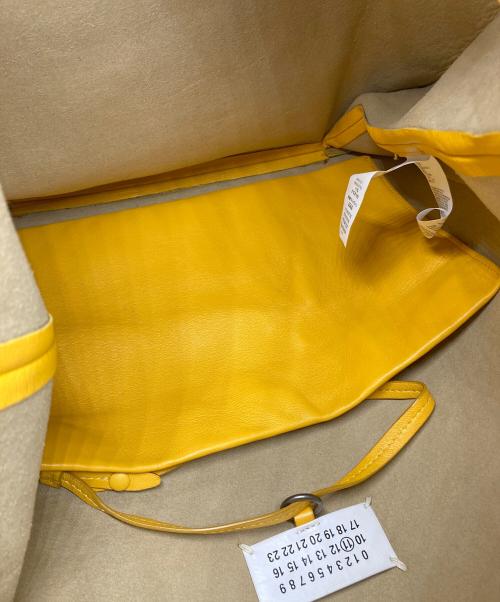 Maison Margiela（メゾンマルジェラ）Maison Margiela (メゾンマルジェラ) ショッパートートバッグ イエローの古着・服飾アイテム