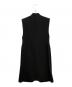 Ameri (アメリ) WAVE COLLAR ANGULAR VEST ブラック サイズ:S 未使用品：5000円