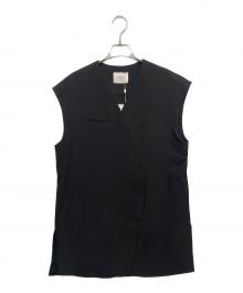 Ameri（アメリ）の古着「EMBELLISH BROOCH VEST」｜ブラック