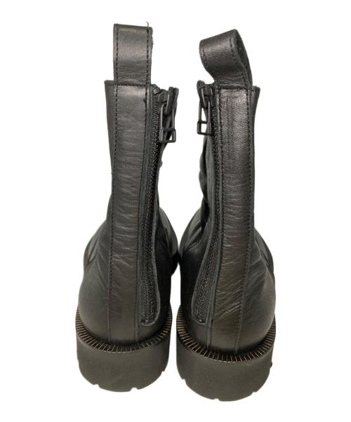 yohji yamamoto+noir（ヨウジヤマモトプリュスノアール）yohji yamamoto+noir (ヨウジヤマモトプリュスノアール) サイドジップブーツ ブラック サイズ:24㎝の古着・服飾アイテム
