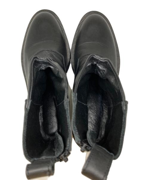 yohji yamamoto+noir（ヨウジヤマモトプリュスノアール）yohji yamamoto+noir (ヨウジヤマモトプリュスノアール) サイドジップブーツ ブラック サイズ:24㎝の古着・服飾アイテム