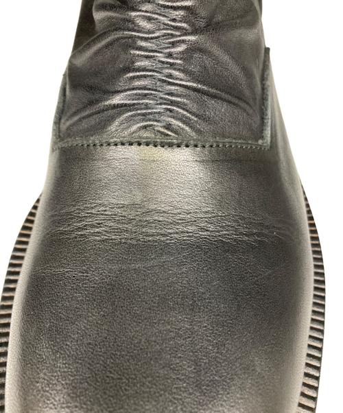 yohji yamamoto+noir（ヨウジヤマモトプリュスノアール）yohji yamamoto+noir (ヨウジヤマモトプリュスノアール) サイドジップブーツ ブラック サイズ:24㎝の古着・服飾アイテム