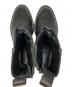 中古・古着 yohji yamamoto+noir (ヨウジヤマモトプリュスノアール) サイドジップブーツ ブラック サイズ:24㎝：23000円