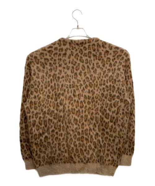 Hysteric Glamour（ヒステリックグラマー）Hysteric Glamour (ヒステリックグラマー) レオパード起毛カーディガン ブラウン サイズ:Lの古着・服飾アイテム