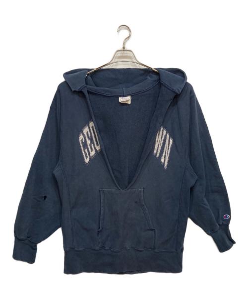 Champion REVERSE WEAVE（チャンピオン リバース ウィーブ）Champion REVERSE WEAVE (チャンピオン リバース ウィーブ) パーカー ネイビー サイズ:XLの古着・服飾アイテム