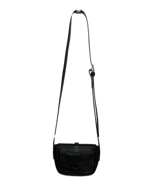 Mimi Berry（ミミベリー）Mimi Berry (ミミベリー) ミニレザーショルダーバッグ ブラック サイズ:Freeの古着・服飾アイテム