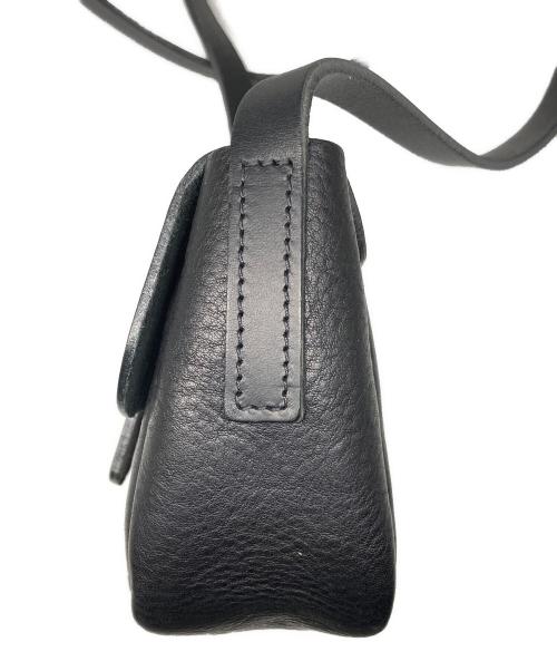 Mimi Berry（ミミベリー）Mimi Berry (ミミベリー) ミニレザーショルダーバッグ ブラック サイズ:Freeの古着・服飾アイテム