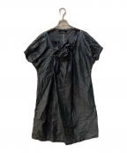 tricot COMME des GARCONSトリココムデギャルソン）の古着「半袖ワンピース」｜インディゴ