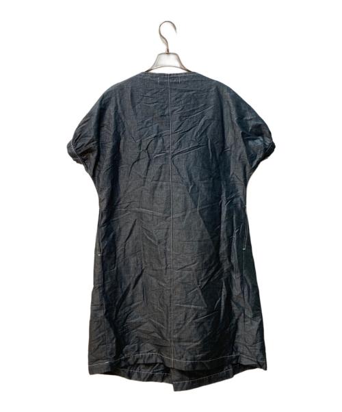 tricot COMME des GARCONS（トリココムデギャルソン）tricot COMME des GARCONS (トリココムデギャルソン) 半袖ワンピース インディゴ サイズ:Sの古着・服飾アイテム