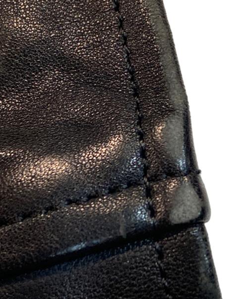 beautiful people（ビューティフルピープル）beautiful people (ビューティフルピープル) shrink leather riders jacket ブラック サイズ:120の古着・服飾アイテム