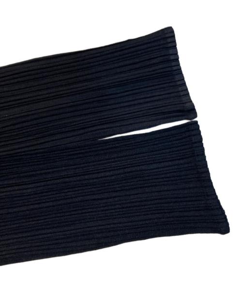 PLEATS PLEASE（プリーツプリーズ）PLEATS PLEASE (プリーツプリーズ) プリーツカーディガン ネイビー サイズ:3の古着・服飾アイテム