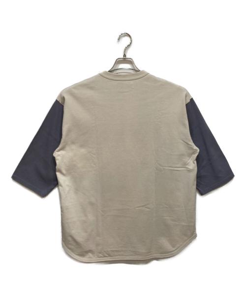 MARKA（マーカ）MARKA (マーカ) BASEBALL TEE ベースボール Tシャツ ベージュ サイズ:2の古着・服飾アイテム