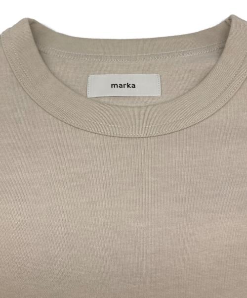 MARKA（マーカ）MARKA (マーカ) BASEBALL TEE ベースボール Tシャツ ベージュ サイズ:2の古着・服飾アイテム