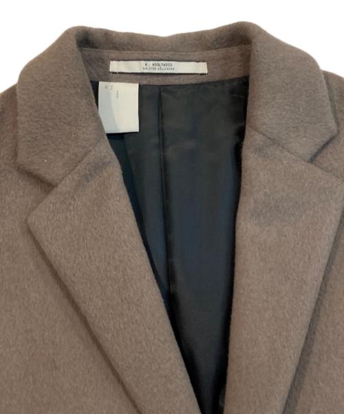 N.HOOLYWOOD（エヌ ハリウッド）N.HOOLYWOOD (エヌ ハリウッド) CHESTERFIELD COAT ベージュ サイズ:Mの古着・服飾アイテム