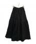 CLANE（クラネ）の古着「BOMB ギャザー スカート」｜ブラック
