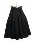 CLANE (クラネ) BOMB ギャザー スカート ブラック：10000円