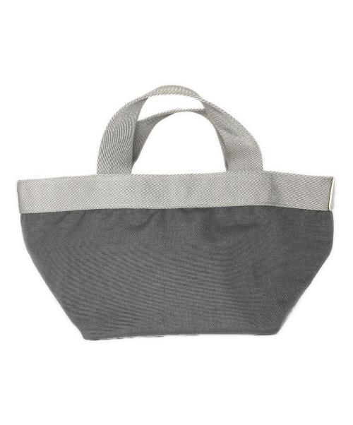 Herve Chapelier（エルベシャプリエ）Herve Chapelier (エルベシャプリエ) 舟型トートバッグ グレー×シルバー サイズ:不明の古着・服飾アイテム