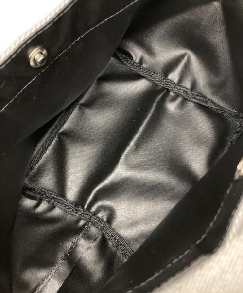 Herve Chapelier（エルベシャプリエ）Herve Chapelier (エルベシャプリエ) 舟型トートバッグ グレー×シルバー サイズ:不明の古着・服飾アイテム