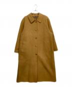 Burberry'sバーバリー）の古着「カシミヤ混ステンカラーコート」｜ベージュ