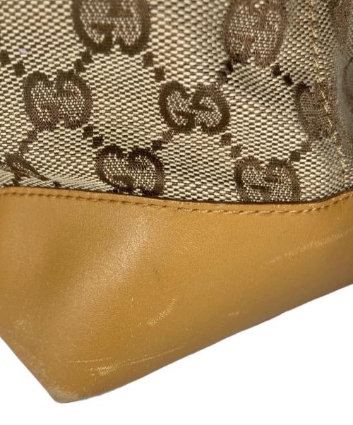 GUCCI（グッチ）GUCCI (グッチ) GG柄 トート バッグ ベージュ サイズ:不明の古着・服飾アイテム