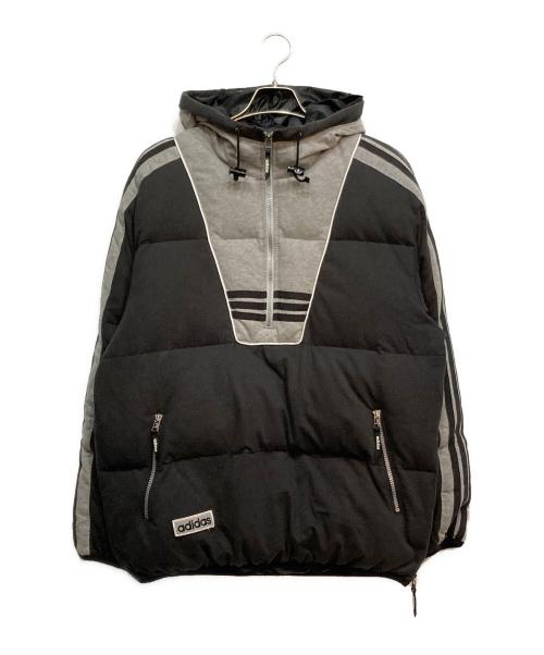 adidas（アディダス）adidas (アディダス) 90s 中綿 ジャケット ブラック サイズ:Lの古着・服飾アイテム