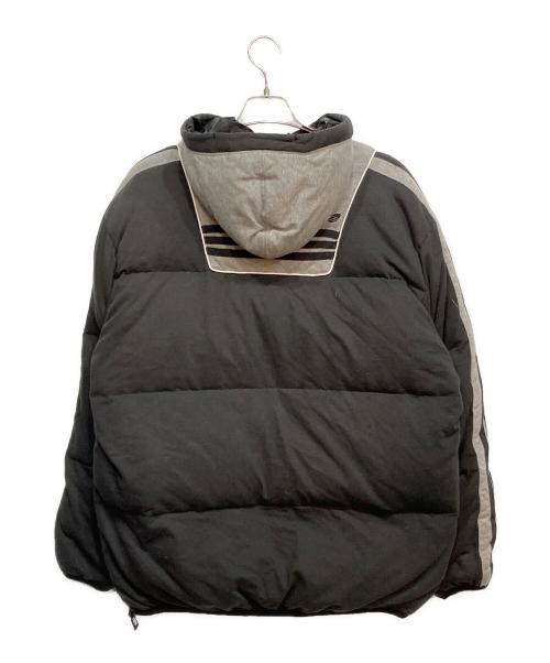 adidas（アディダス）adidas (アディダス) 90s 中綿 ジャケット ブラック サイズ:Lの古着・服飾アイテム