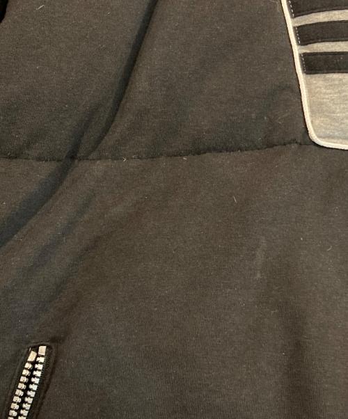 adidas（アディダス）adidas (アディダス) 90s 中綿 ジャケット ブラック サイズ:Lの古着・服飾アイテム