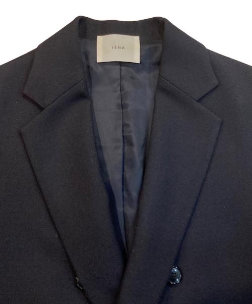IENA（イエナ）IENA (イエナ) ウール サージ W前 ジャケット ネイビー サイズ:Mの古着・服飾アイテム