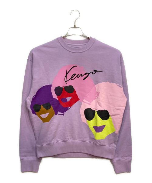 KENZO（ケンゾー）KENZO (ケンゾー) グラフィック スウェット パープル サイズ:Mの古着・服飾アイテム