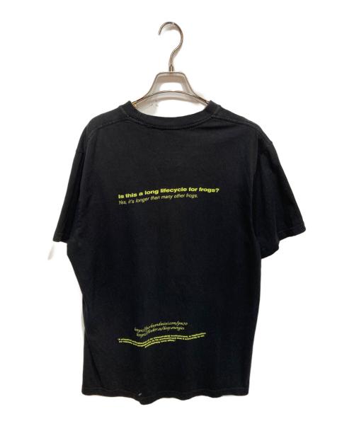 A +（エープラス）A + (エープラス) グラフィックTee ブラック サイズ:Mの古着・服飾アイテム