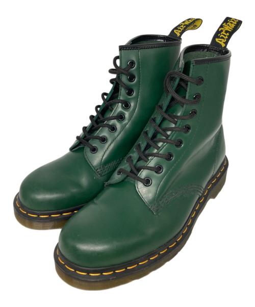 Dr.Martens（ドクターマーチン）Dr.Martens (ドクターマーチン) 8ホール ブーツ グリーン サイズ:UK8の古着・服飾アイテム
