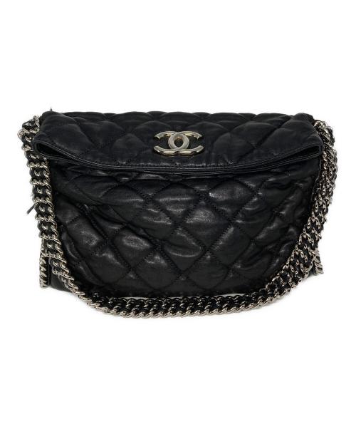 CHANEL（シャネル）CHANEL (シャネル) チェーンアラウンドショルダーバック ブラック サイズ:サイズ詳細参照の古着・服飾アイテム