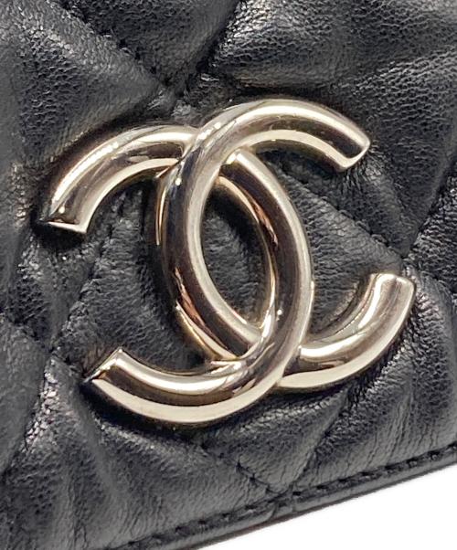 CHANEL（シャネル）CHANEL (シャネル) チェーンアラウンドショルダーバック ブラック サイズ:サイズ詳細参照の古着・服飾アイテム