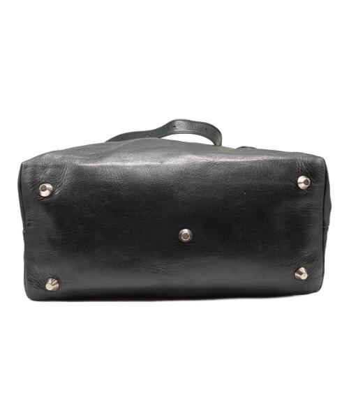 Maison Margiela（メゾンマルジェラ）Maison Margiela (メゾンマルジェラ) ロングストラップレザートートバッグ ブラック サイズ:不明の古着・服飾アイテム