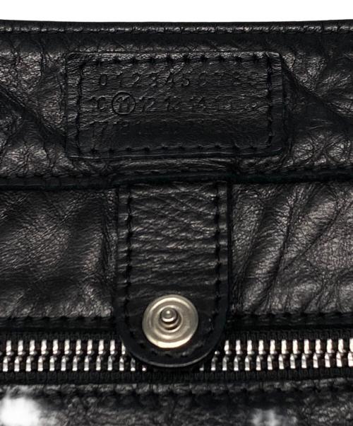 Maison Margiela（メゾンマルジェラ）Maison Margiela (メゾンマルジェラ) ロングストラップレザートートバッグ ブラック サイズ:不明の古着・服飾アイテム