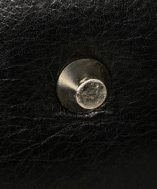 Maison Margiela（メゾンマルジェラ）Maison Margiela (メゾンマルジェラ) ロングストラップレザートートバッグ ブラック サイズ:不明の古着・服飾アイテム