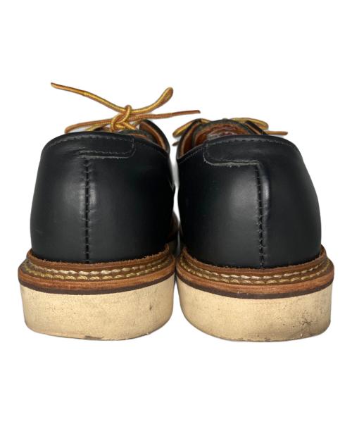 RED WING（レッドウィング）RED WING (レッドウィング) WORK OXFORD ROUND TOE ブラック サイズ:US7Dの古着・服飾アイテム
