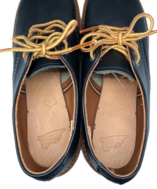 RED WING（レッドウィング）RED WING (レッドウィング) WORK OXFORD ROUND TOE ブラック サイズ:US7Dの古着・服飾アイテム