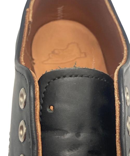 RED WING（レッドウィング）RED WING (レッドウィング) WORK OXFORD ROUND TOE ブラック サイズ:US7Dの古着・服飾アイテム