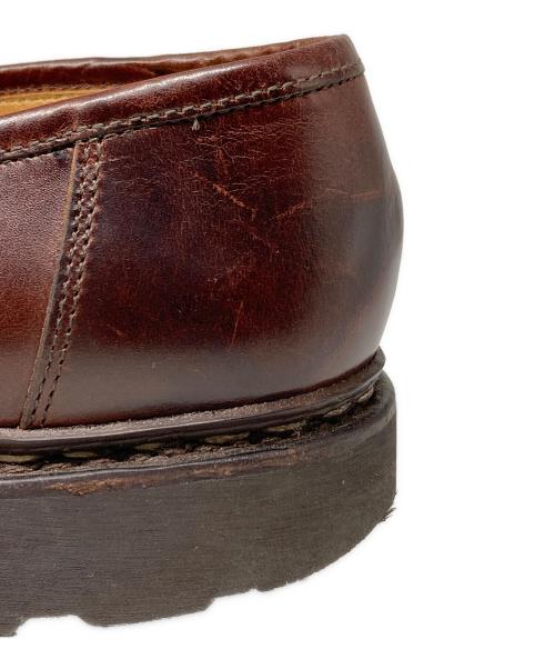 PARABOOT（パラブーツ）PARABOOT (パラブーツ) BEAMS F (ビームスエフ) 別注REIMS コインローファー ブラウン サイズ:6の古着・服飾アイテム